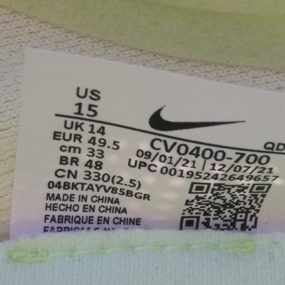 Nike ZoomX Dragonfly Track & Field Spikes – Size 15 – New - Picture 9 of 11